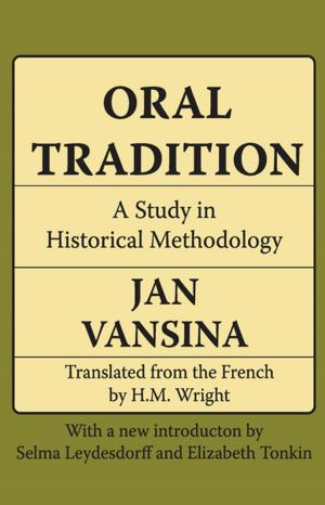 Cover of the book Oral Tradition by 