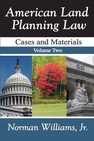 Cover of the book American Land Planning Law by John L. Andreassi