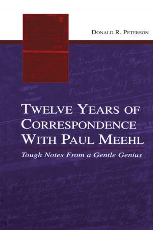 Cover of Twelve Years of Correspondence With Paul Meehl