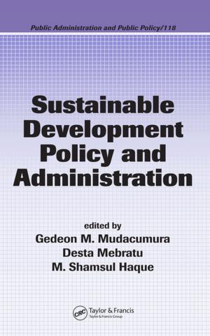 Cover of the book Sustainable Development Policy and Administration by Elizabeth Chadwick