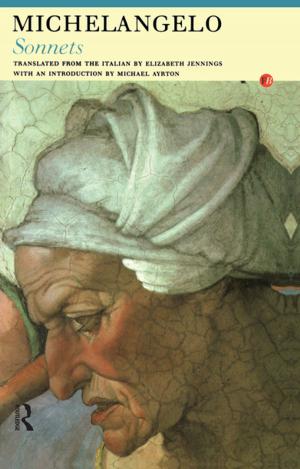 Book cover of Sonnets of Michelangelo