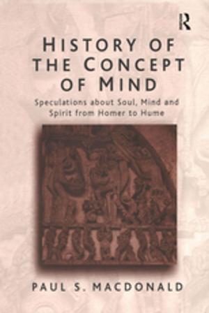 Cover of the book History of the Concept of Mind by John Heil