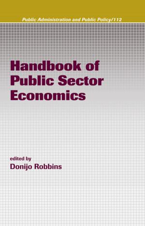 Cover of the book Handbook of Public Sector Economics by 