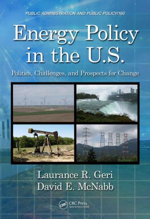 Cover of the book Energy Policy in the U.S. by Chun Kwok Lei, Shujie Yao