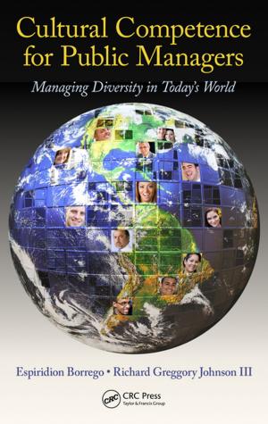 Cover of the book Cultural Competence for Public Managers by Evelyn R Rosenthal