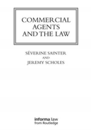 Cover of the book Commercial Agents and the Law by David Harrison