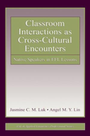 Cover of the book Classroom Interactions as Cross-Cultural Encounters by Steven Goldberg