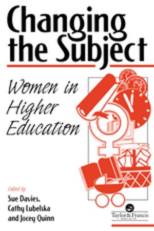 Cover of the book Changing The Subject by Richard Wise