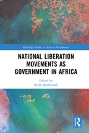 Cover of the book National Liberation Movements as Government in Africa by Helen Hackett