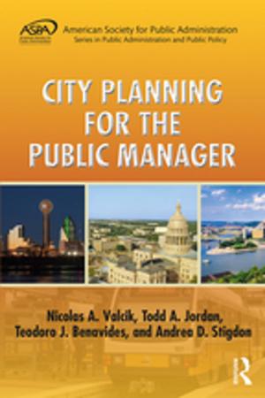 Book cover of City Planning for the Public Manager