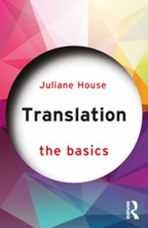 Cover of the book Translation: The Basics by Anastasia Karandinou