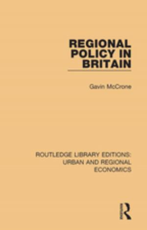 Cover of the book Regional Policy in Britain by Udo Moenig