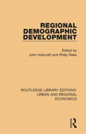 Cover of the book Regional Demographic Development by Routledge