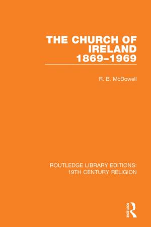 Book cover of The Church of Ireland 1869-1969