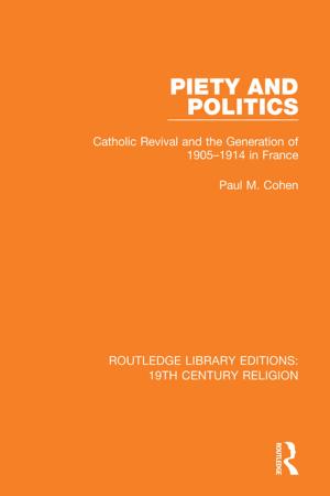 Cover of the book Piety and Politics by Eliezer Tauber