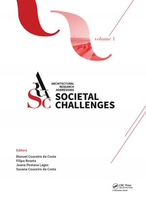 Cover of the book Architectural Research Addressing Societal Challenges Volume 1 by Alvaro Macieira-Coelho
