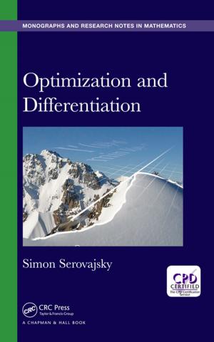 Cover of the book Optimization and Differentiation by Munsif Ali Jatoi, Nidal Kamel