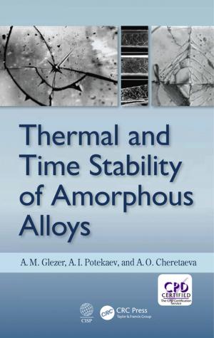 Cover of the book Thermal and Time Stability of Amorphous Alloys by Ricardo A. Broglia