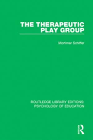 Cover of the book The Therapeutic Play Group by Bonnie Blackburn, Laurie Stras