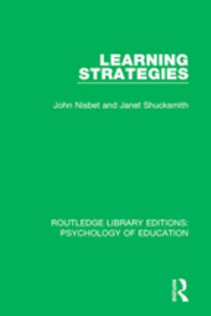 Cover of the book Learning Strategies by Adia Harvey Wingfield