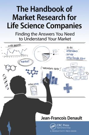 Cover of the book The Handbook for Market Research for Life Sciences Companies by Daniele Giudici