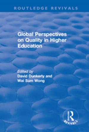 Cover of the book Global Perspectives on Quality in Higher Education by Richard B. Ulman, Doris Brothers