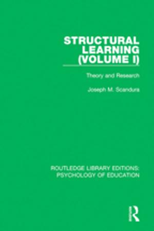 Cover of the book Structural Learning (Volume 1) by A. Briggs, E. Meyer, David Thomson