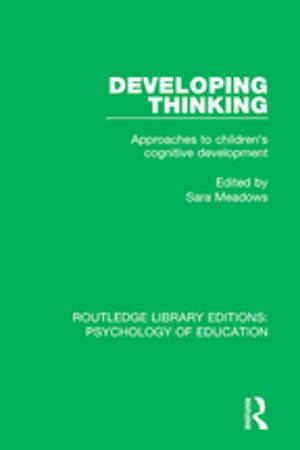 Cover of the book Developing Thinking by Rahima Baldwin Dancy