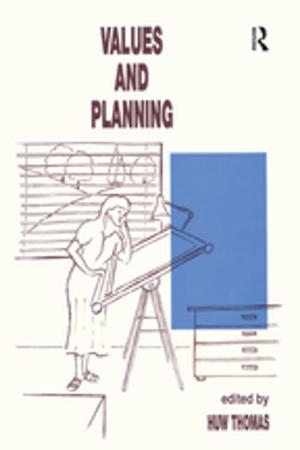 Cover of the book Values and Planning by J.E. Peterson