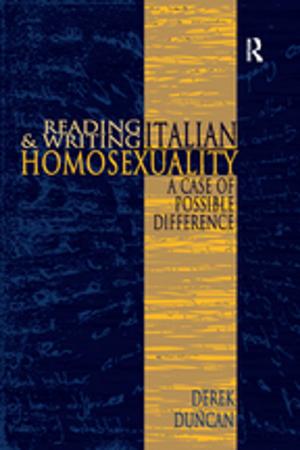 Cover of the book Reading and Writing Italian Homosexuality by José Herbert, Benoît Decavele