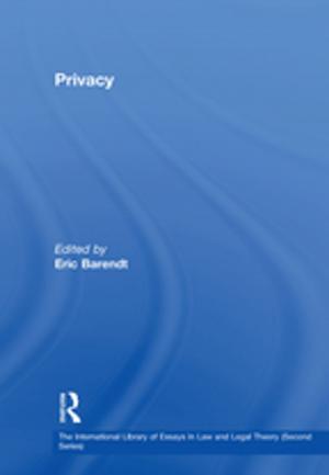 Cover of the book Privacy by Javier A. Reyes, W. Charles Sawyer