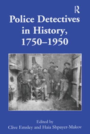 Cover of the book Police Detectives in History, 1750–1950 by Raymond Taras