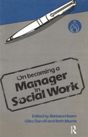 Cover of the book On Becoming a Manager in Social Work by Tamar Hodos