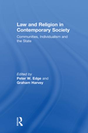 Book cover of Law and Religion in Contemporary Society