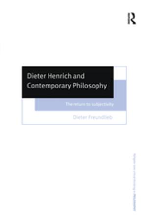 Cover of the book Dieter Henrich and Contemporary Philosophy by Mattityahu Peled