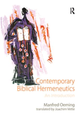 Cover of the book Contemporary Biblical Hermeneutics by 