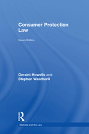 Book cover of Consumer Protection Law