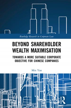Book cover of Beyond Shareholder Wealth Maximisation
