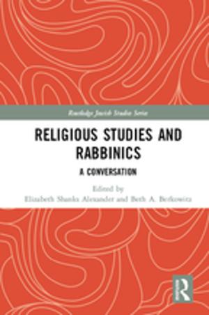 Cover of Religious Studies and Rabbinics