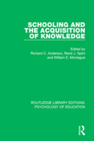 Cover of the book Schooling and the Acquisition of Knowledge by Roland Vogt