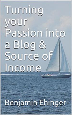 Book cover of Turning your Passion into a Blog & Source of Income