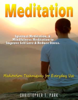 Cover of the book Meditation - Spiritual Meditation, & Mindfulness Meditation to Improve Self Love & Reduce Stress. Meditation Techniques for Everyday Use by Cesare Caneva
