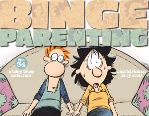 Cover of the book BINGE PARENTING by Dana Simpson