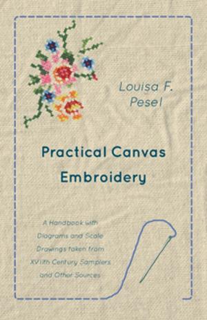 Book cover of Practical Canvas Embroidery - A Handbook with Diagrams and Scale Drawings taken from XVIIth Century Samplers and Other Sources