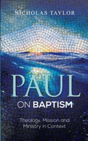 Cover of the book Paul on Baptism by Mary McClintock Fulkerson, Marcia W. Mount Shoop