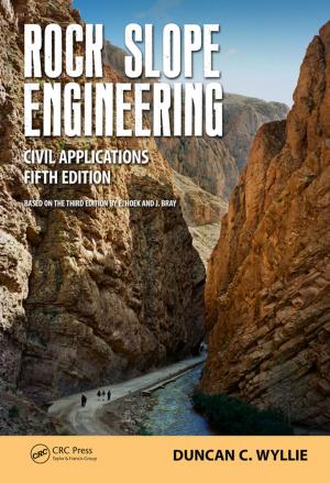Cover of the book Rock Slope Engineering by Slobodan Danko Bosanac