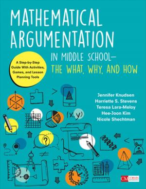 Cover of the book Mathematical Argumentation in Middle School-The What, Why, and How by Dr. Jim Knight
