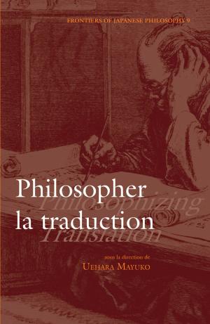 Cover of the book Philosopher la traduction, Philosophizing Translation by Keiji Nishitani