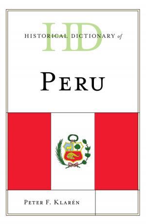 Cover of the book Historical Dictionary of Peru by Lee Congdon