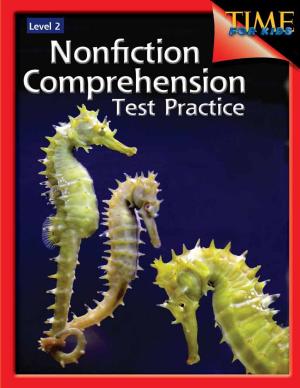 Cover of the book Nonfiction Comprehension Test Practice Level 2 by Timothy Rasinski, Nancy Padak, Rick M. Newton
